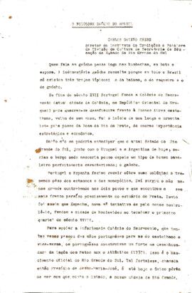 O folclore gaucho do Brasil