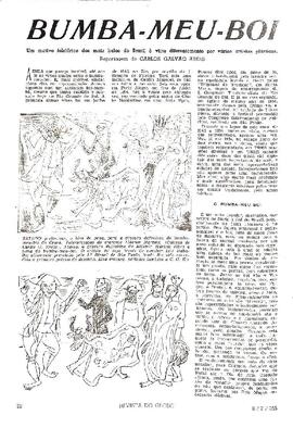 Materia publicada na Revista do Globo -  Bumba meu boi