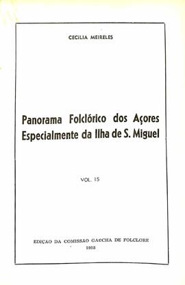 Panorama folclorico dos Açores