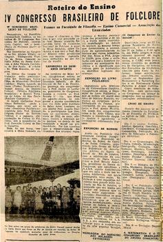4º Congresso Brasileiro de Folclore