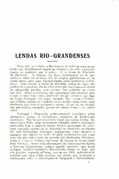 Lendas Riograndenses