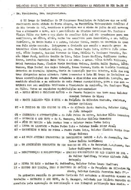 Relatório Geral - Folclore do Rio Grande do Sul