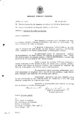 Serv. Público Federal - Of. 57 - Folclore de todos os estados