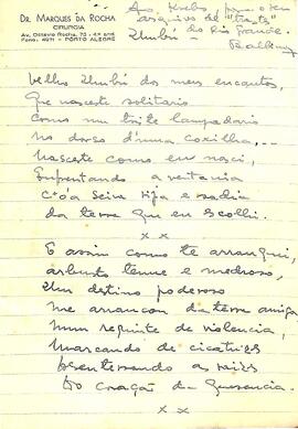 Poesias de Marques da Rocha