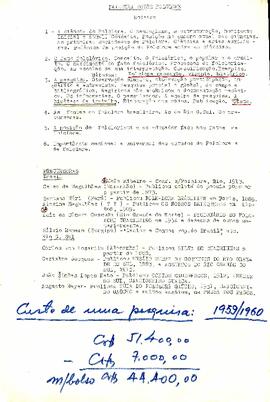 Programa da palestra sobre folclore