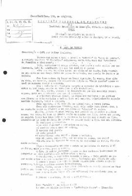 Comissão Nacional de Folclore - Doc. 179 - A sopa de pedras