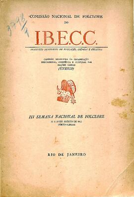 IBECC - III Semana Nacional de Folclore
