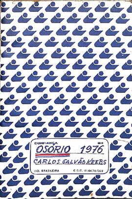 Caderno de Pesquisa - Osório