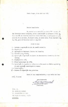 Doc. IGTF - Convocação Conselho Consultivo