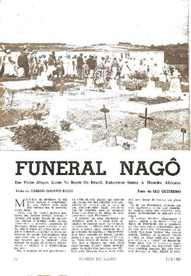Materia publicada na Revista do Globo -  Funeral nagô