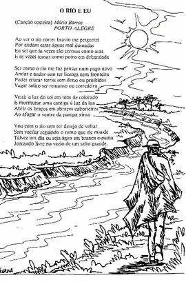 O rio e eu